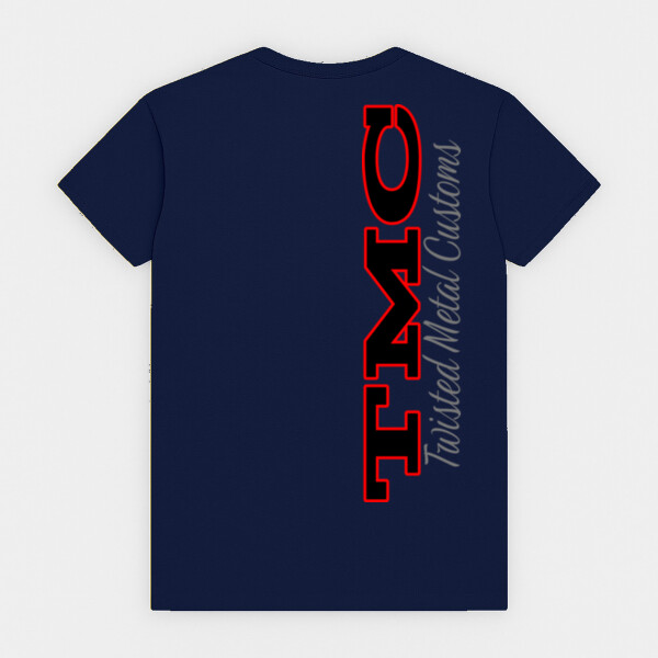 Men's Heavy Cotton Tee - TMC Stencil (Back only) Thumbnail